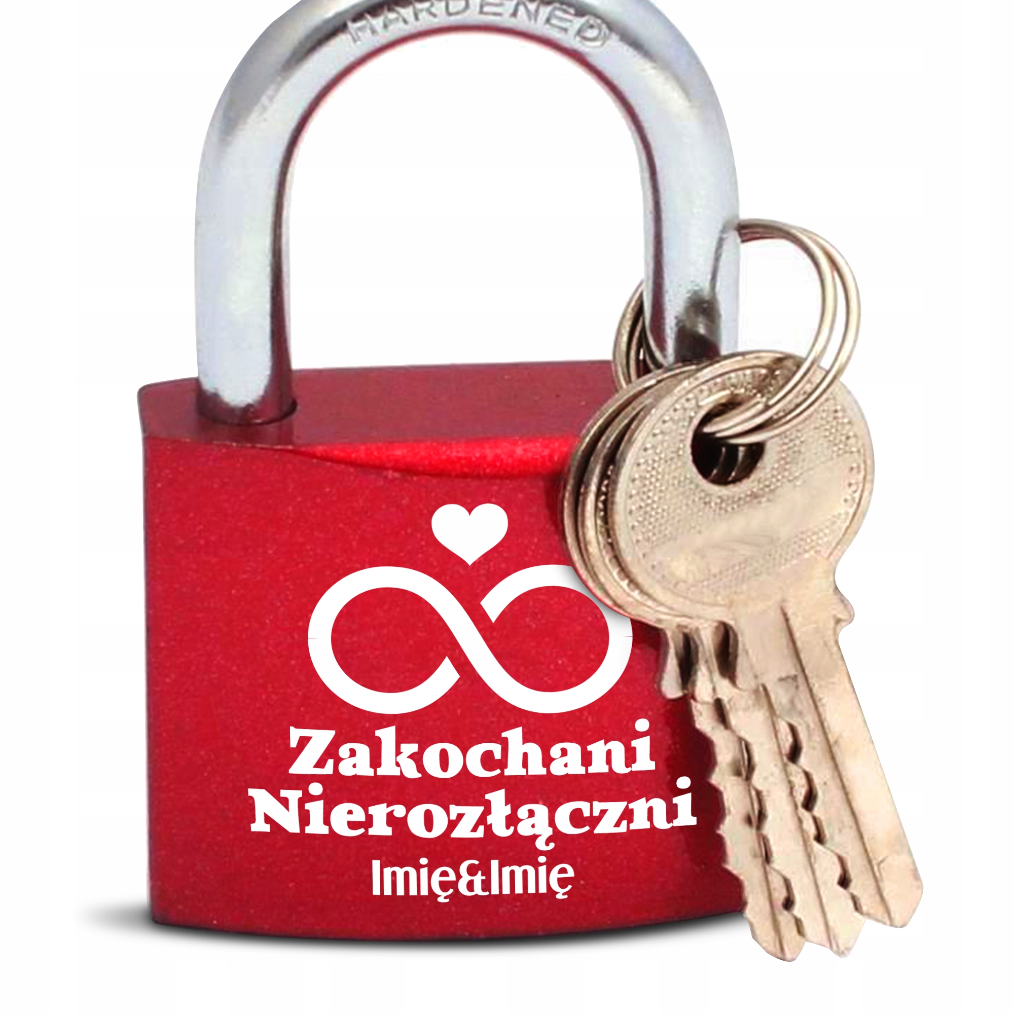

Kłódka Miłości Wiele Wzorów Twoje Imię Walentynki