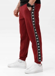 Dresové kalhoty Pit Bull Tape Nugget Burgundy