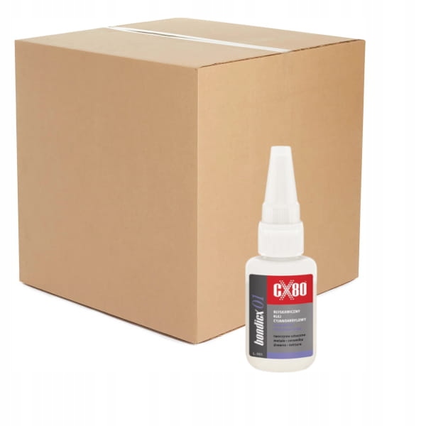 ЦІАНАКРИЛАТНИЙ клей BONDICX 01 CX80 10шт 20 г