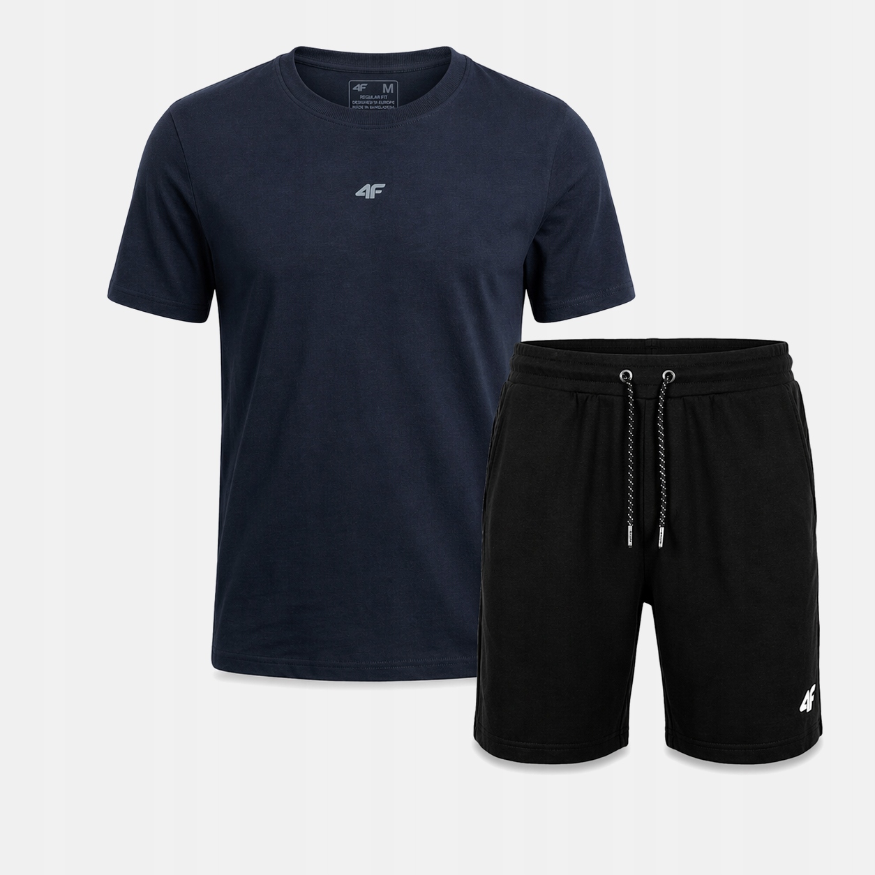 Pánský Set 4F Komplet Kraťasy Sportovní Tričko M Pro Každodenní Nošení SS26