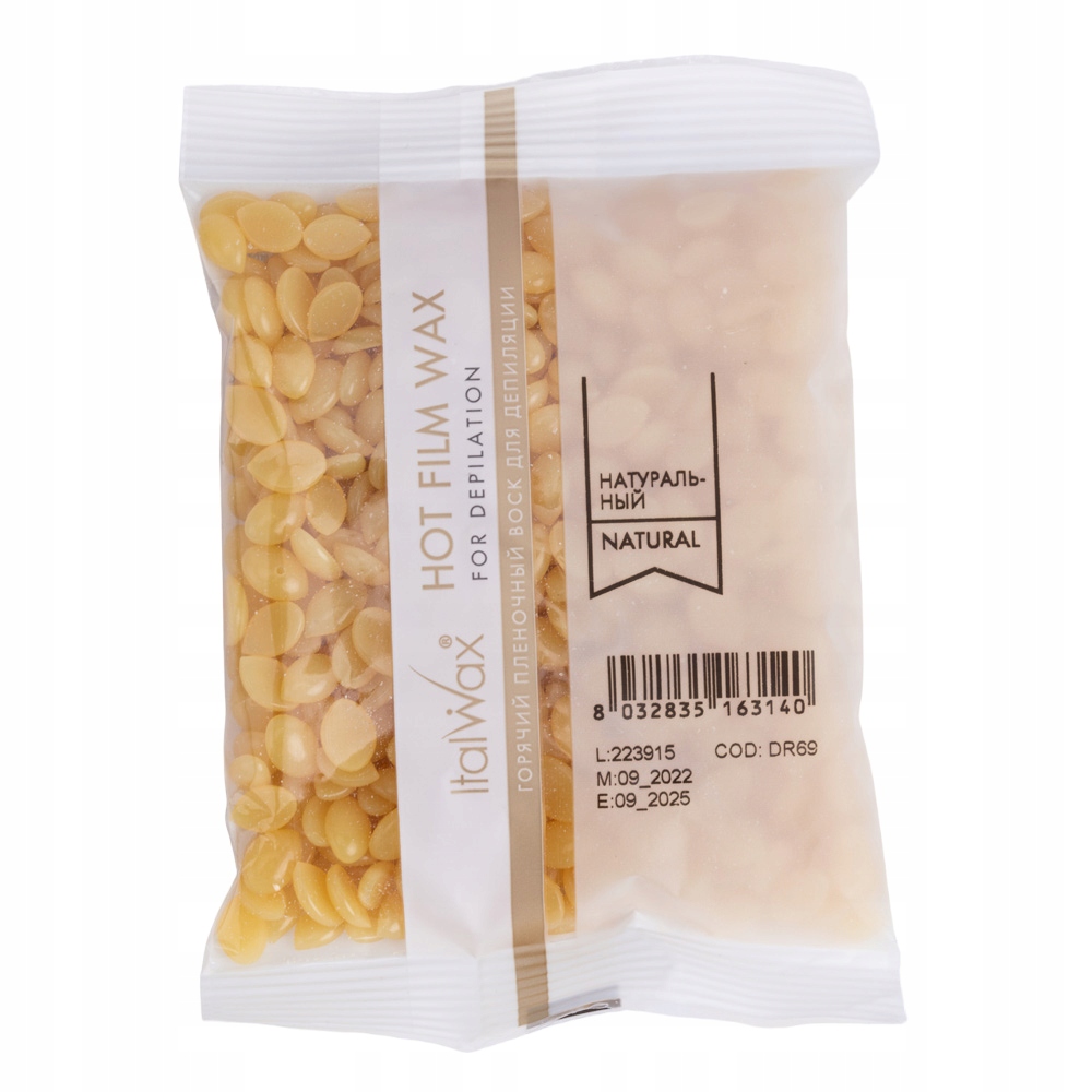 

Wosk Twardy Italwax Dropsy Depilacji Natural 100 G