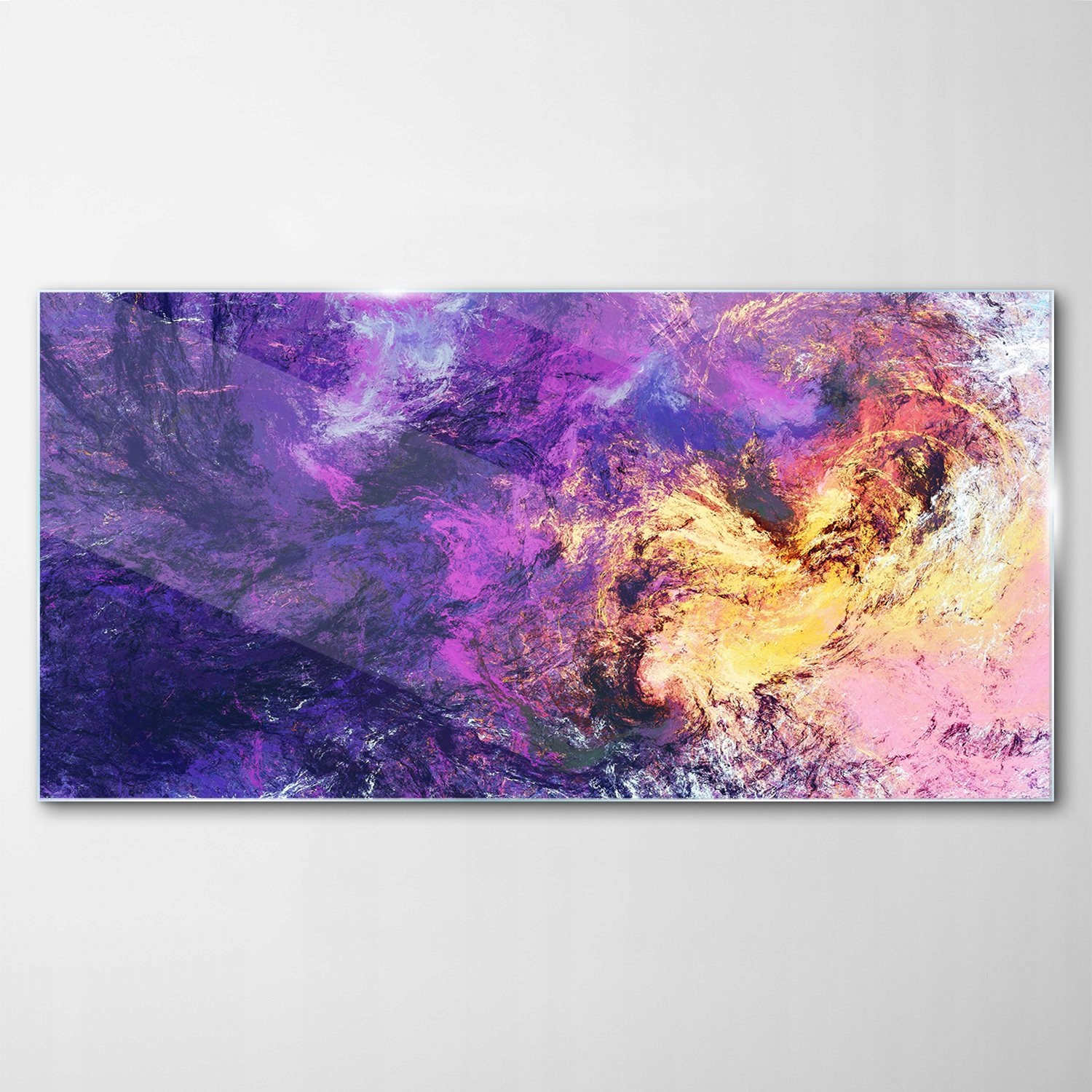 

Obraz Szklany Dekor Abstrakcja Lilia Chmury 100x50