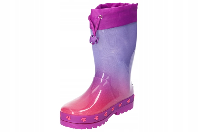 AMERICAN KAL22 WODOODPORNE KALOSZE GUMOWCE DZIECIĘCE ZE ŚCIĄGACZEM PURP 29 Rozmiar 29