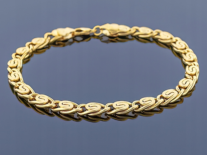 

Elegancka bransoletka, złoto 14k ! Jakość !