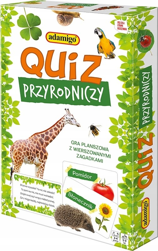 

Quiz Przyrodniczy Wierszowanymi Zagadkami Adamigo