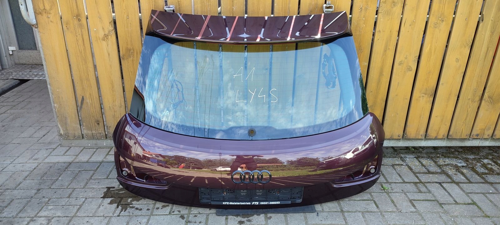 trunk door boot Audi A1 8X LY4S 3D