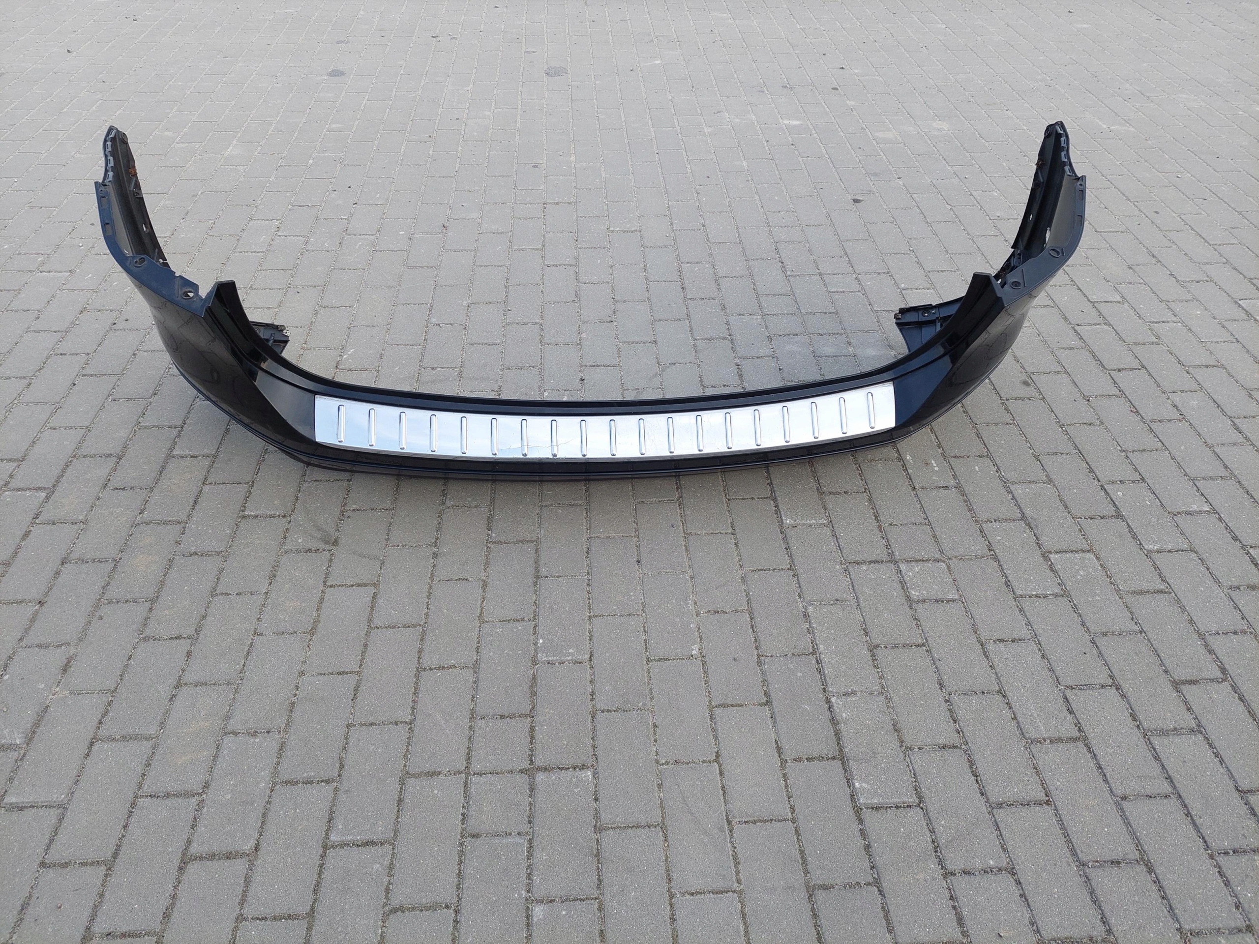 bumper rear part rear complete PDC VW TOUAREG II 2 7P 041