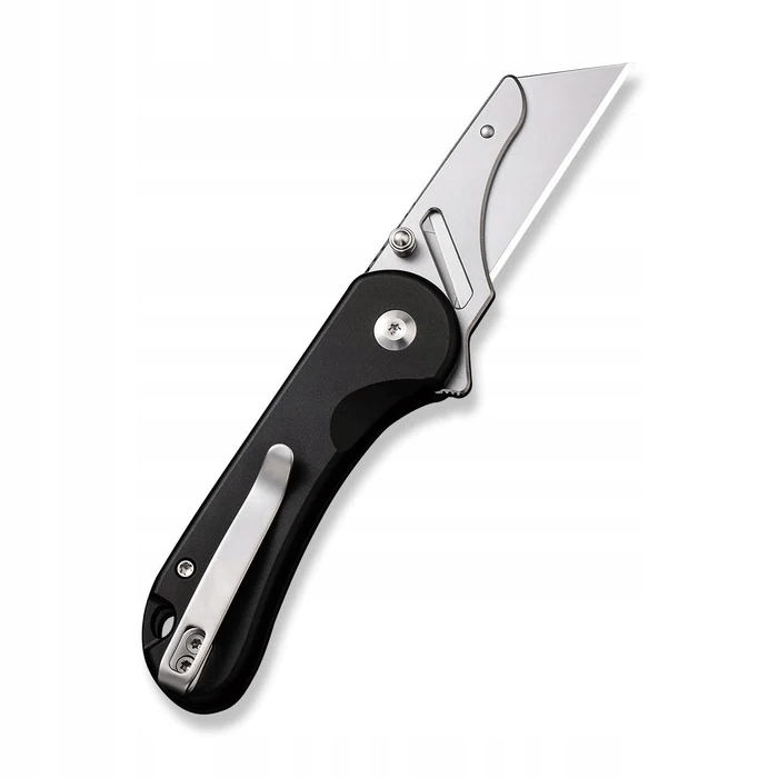 C23039B-1 CIVIVI Elementum Utility Black Aluminum Handle Stonewashed S/s