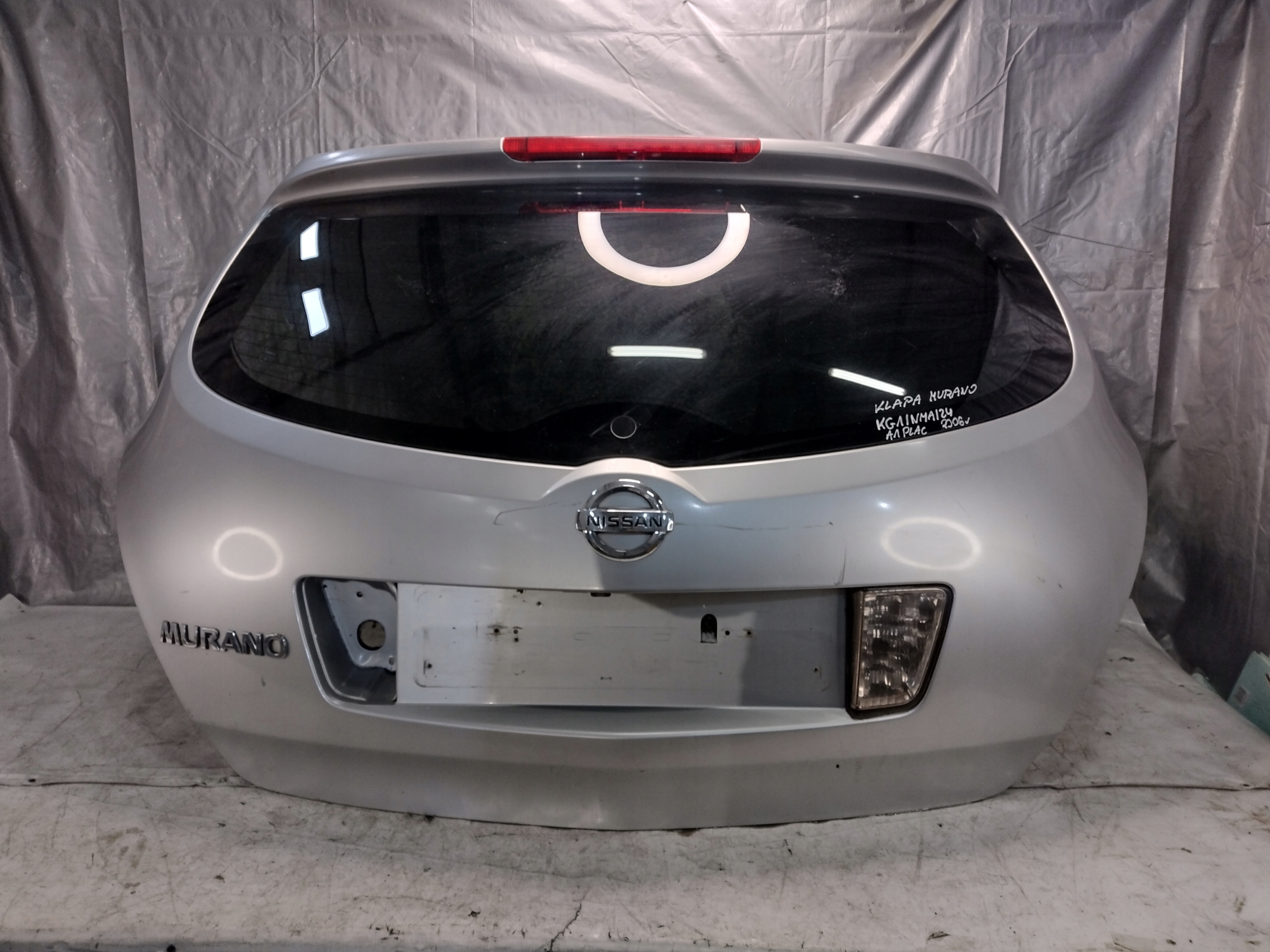 trunk door boot Nissan Murano Z50