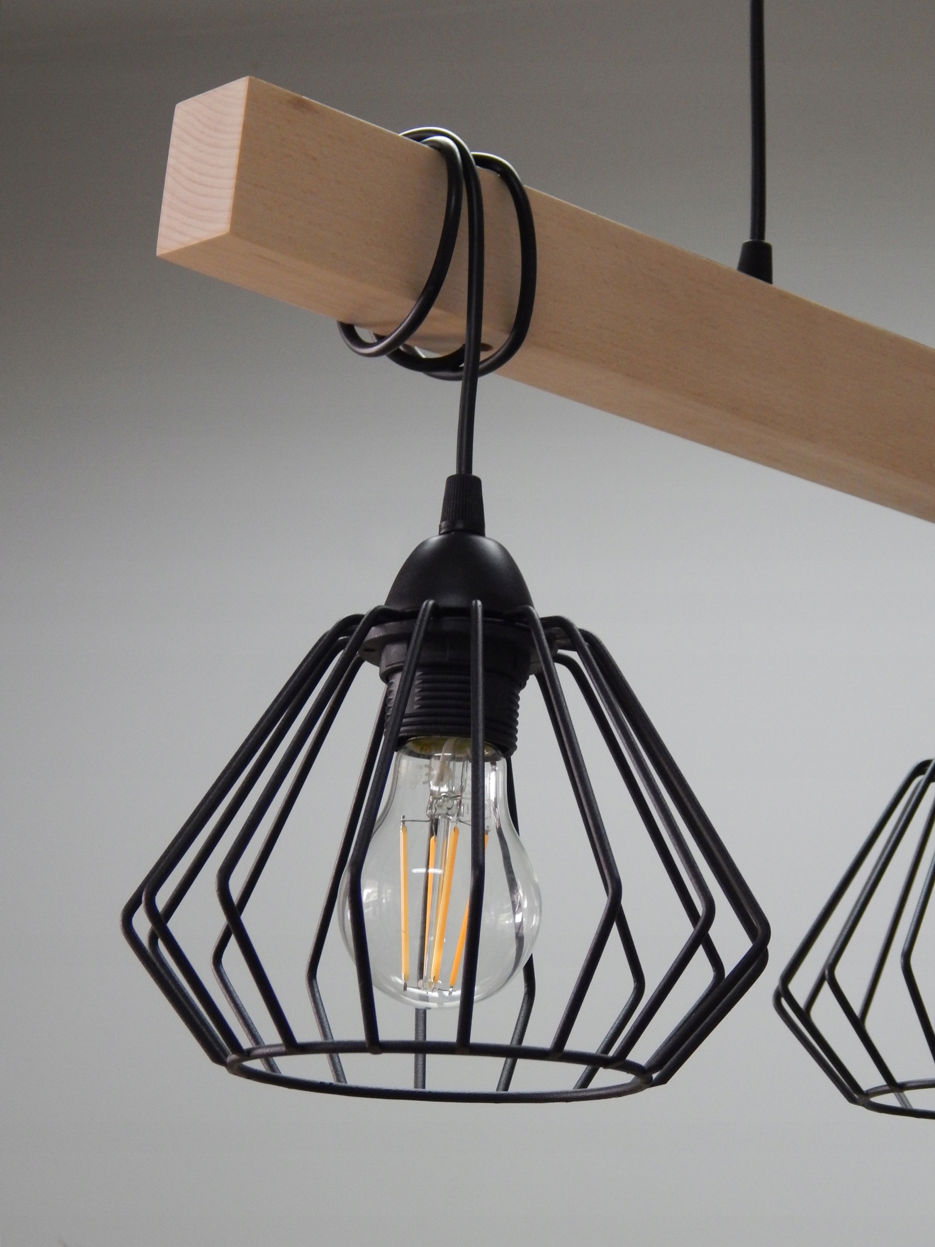 LAMPA PLAFON/SUFITOWY 018-2PL DRUCIAK DREWNO LOFT Rodzaj plafon