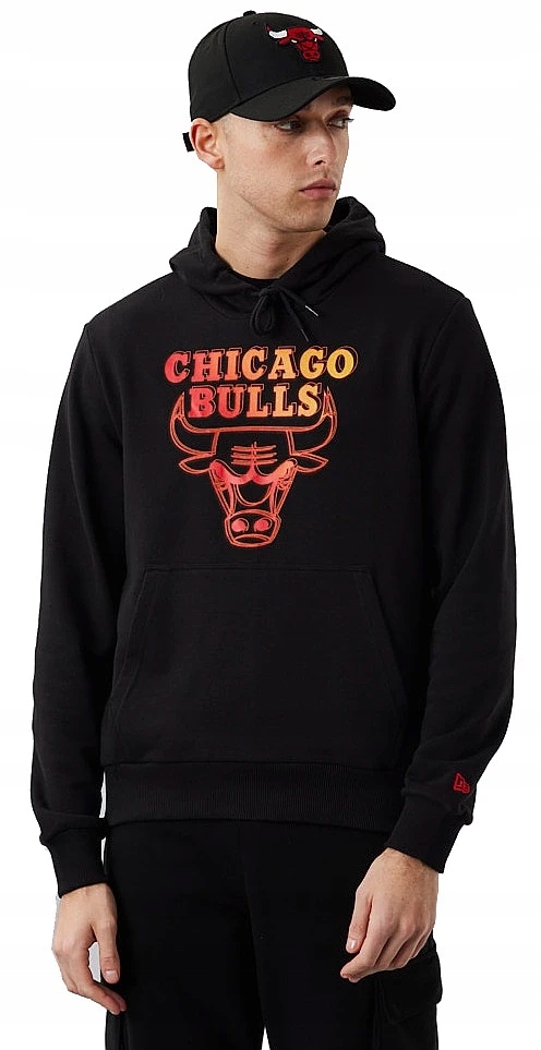 bluza New Era Neon Fade Nba Chicago Bulls