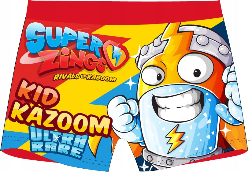 

Kąpielówki Bokserki Super Zings Czerwone 98/104