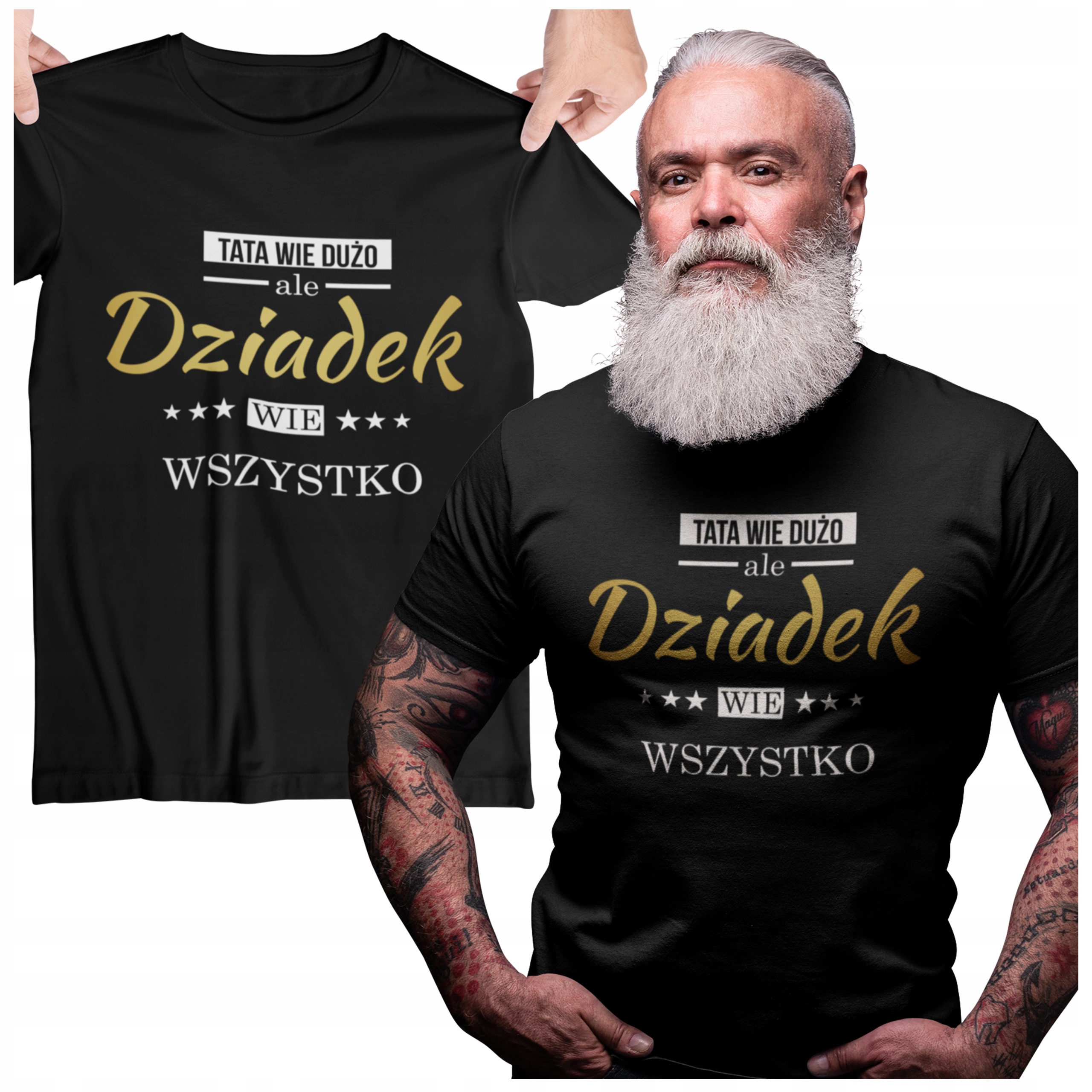 

Dla Dziadka Zabawna Koszulka Świąteczna