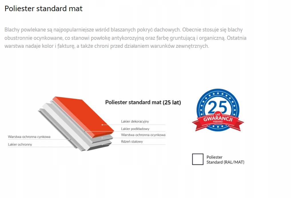 Blacha rąbek T-PANEL dachowy BLACHOTRAPEZ MAT AM Marka inna