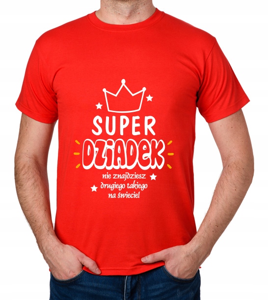 

koszulka Super Najlepszy Dziadek prezent