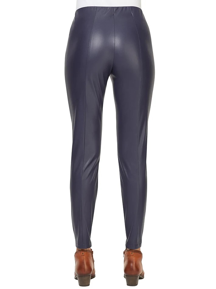 LINEA TESINI SPODNIE TREGGINSY SKÓRZANE 42/44 Rozmiar 42/44