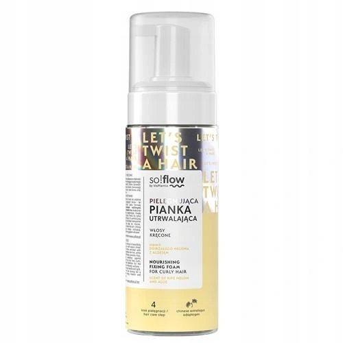 2x SO!FLOW PIANKA UTRWALAJĄCA DO WŁOSÓW KRĘCONYCH 170ml