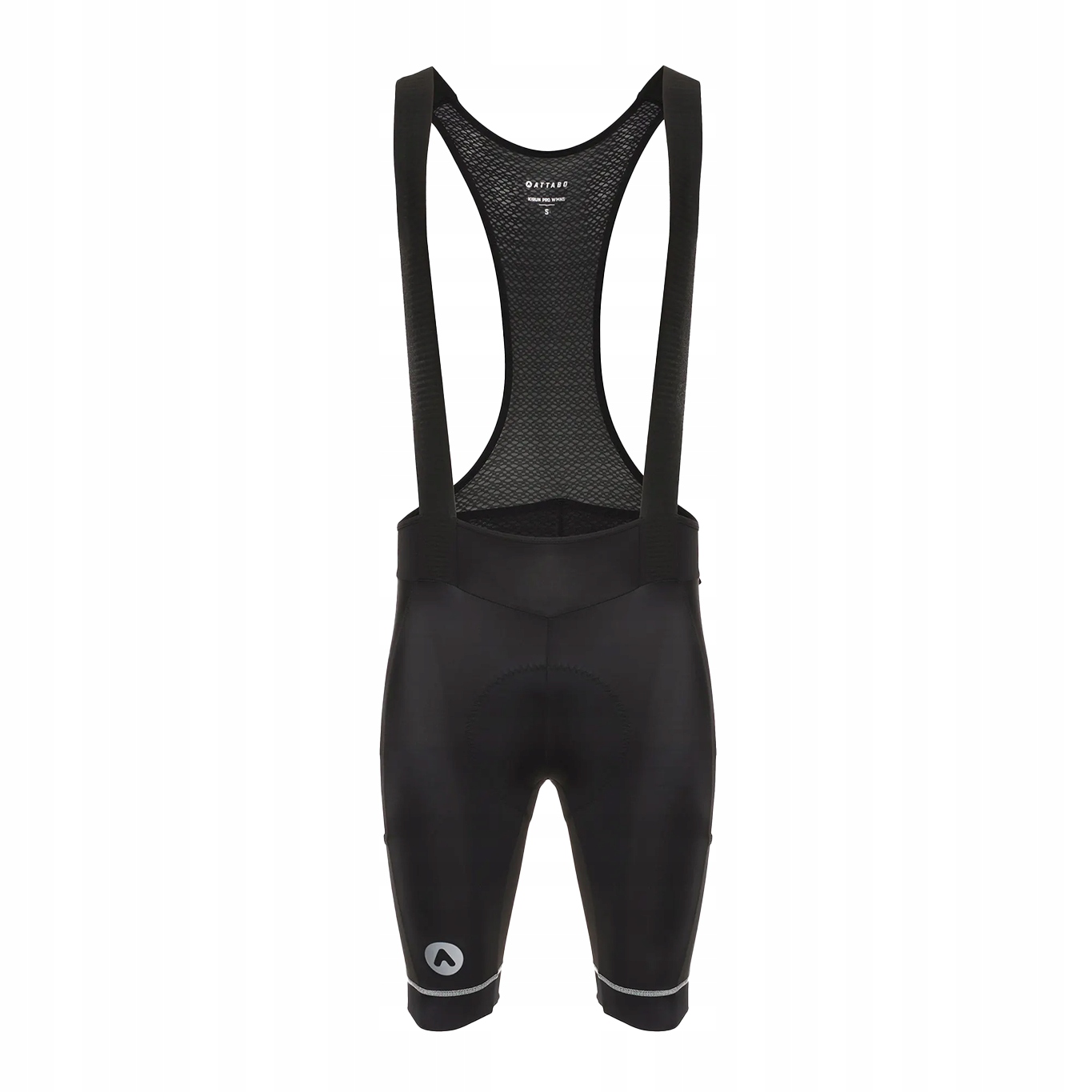 Kraťasy cyklistické kraťasy Attabo Kirun Pro Wmns Bib Shorts Cargo černé S