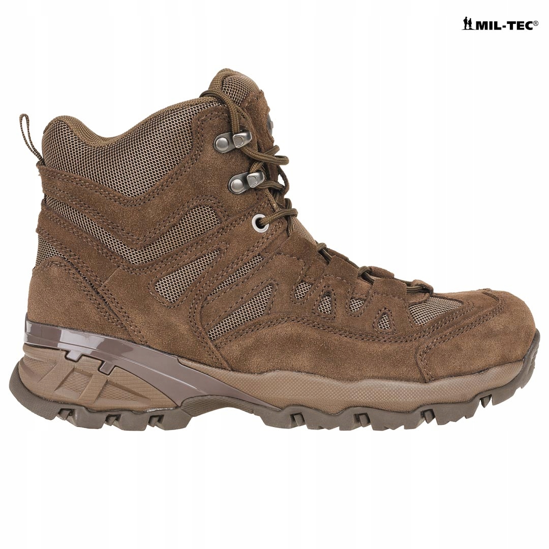 BUTY TAKTYCZNE BOJOWE SKÓRZANE SQUAD 5 Brązowe 45 Rozmiar 45