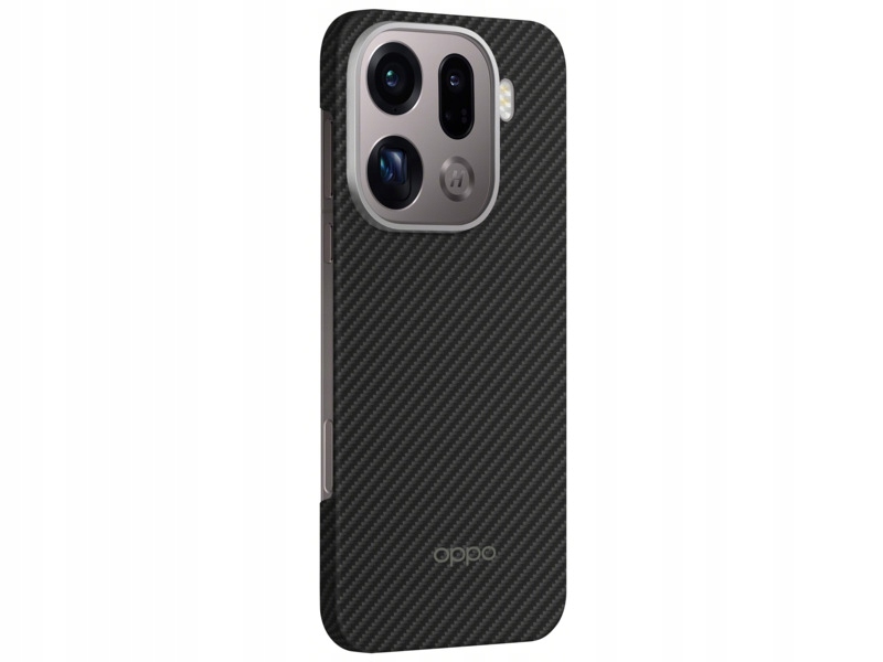 Etui Oppo do Find X9 Pro Aramid Fiber Magnetic Czarny