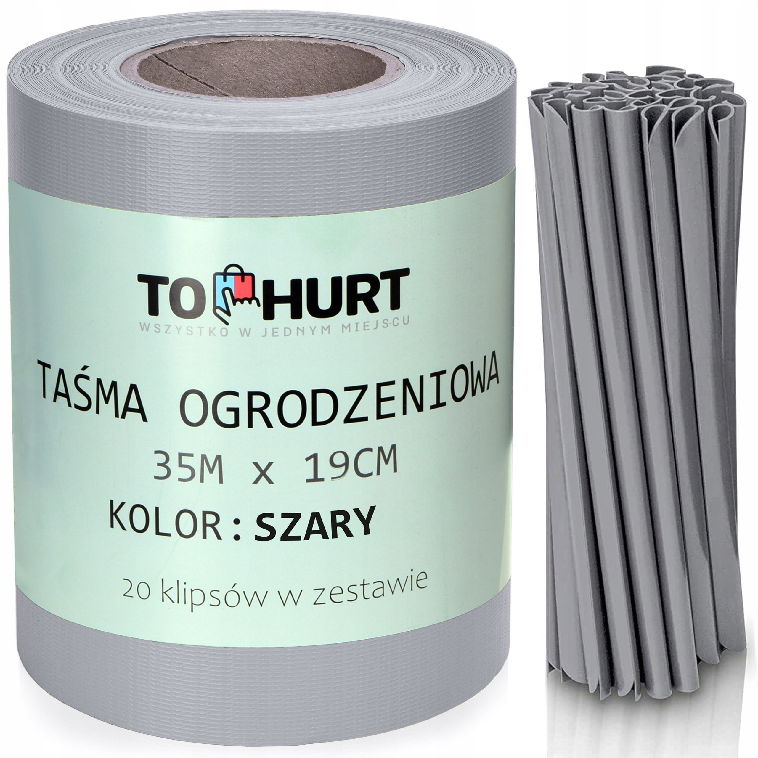 

Taśma Ogrodzeniowa 19cmx35m Osłona Na Płot Panel