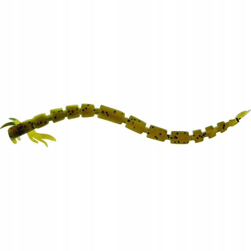 Guma Robak Larwa Ochotki Westin BloodTeez Worm 7.5cm 1g Secret Uv 6szt.