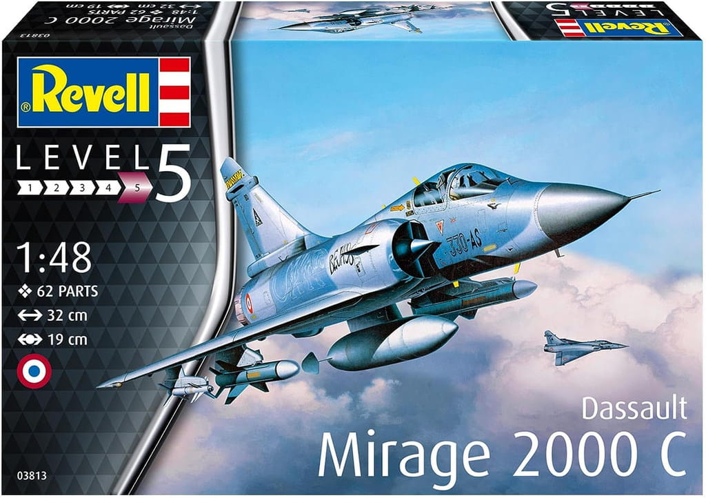 Dassault Mirage 2000C Revell 3813 v měřítku 1/48