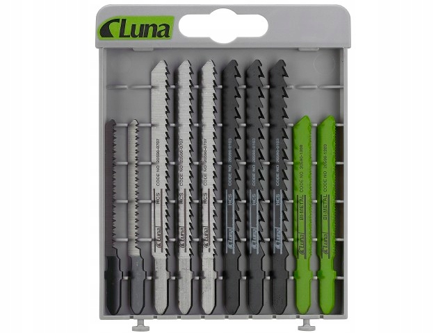 

Zestaw brzeszczotów do wyrzynarki T 10szt. Luna