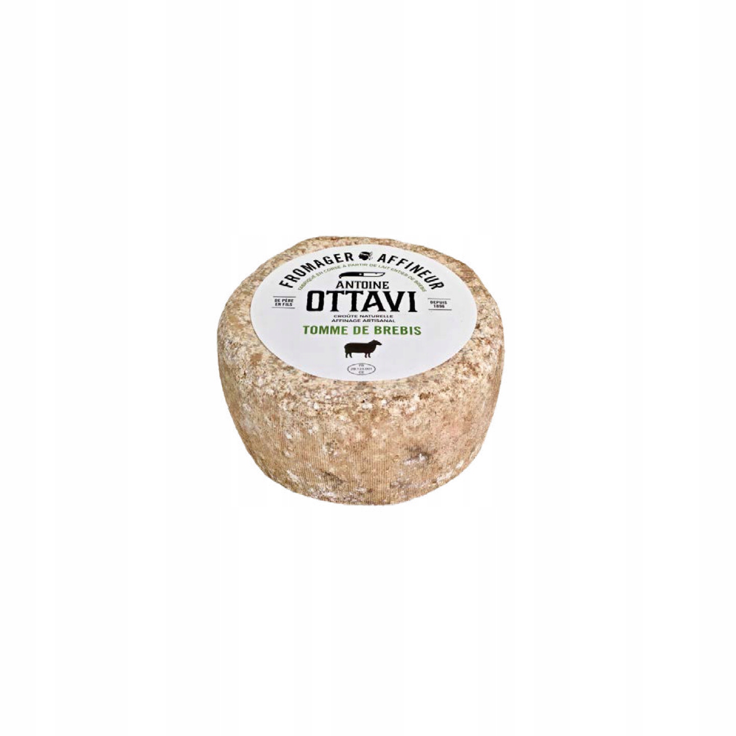 Francuski ser owczy Tomme de Brebis Antoine Ottavi dojrzewający 500 g