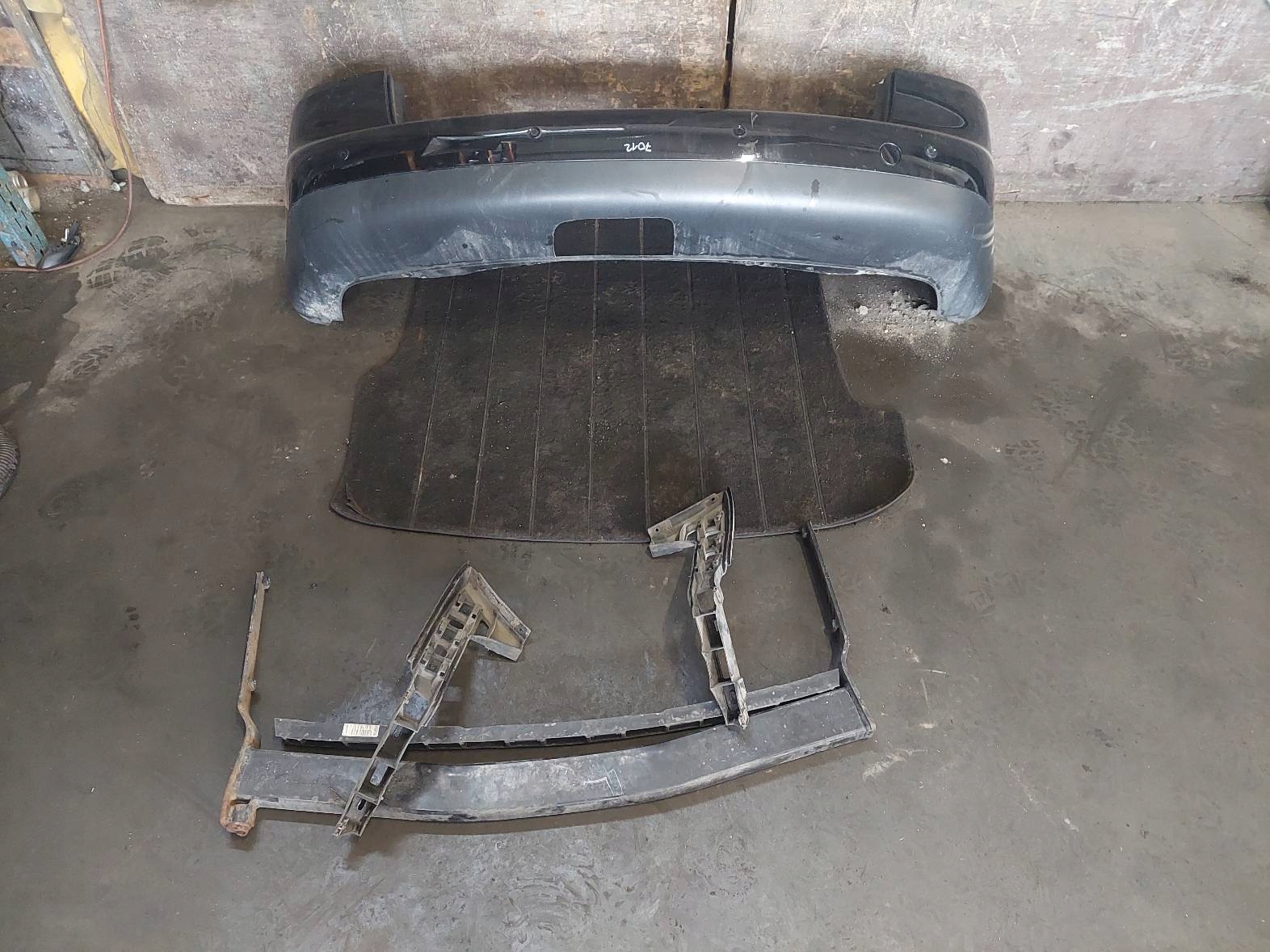 paraurti posteriore + rinforzo paraurti + supporti VOLKSWAGEN TOURAN e LC9Z