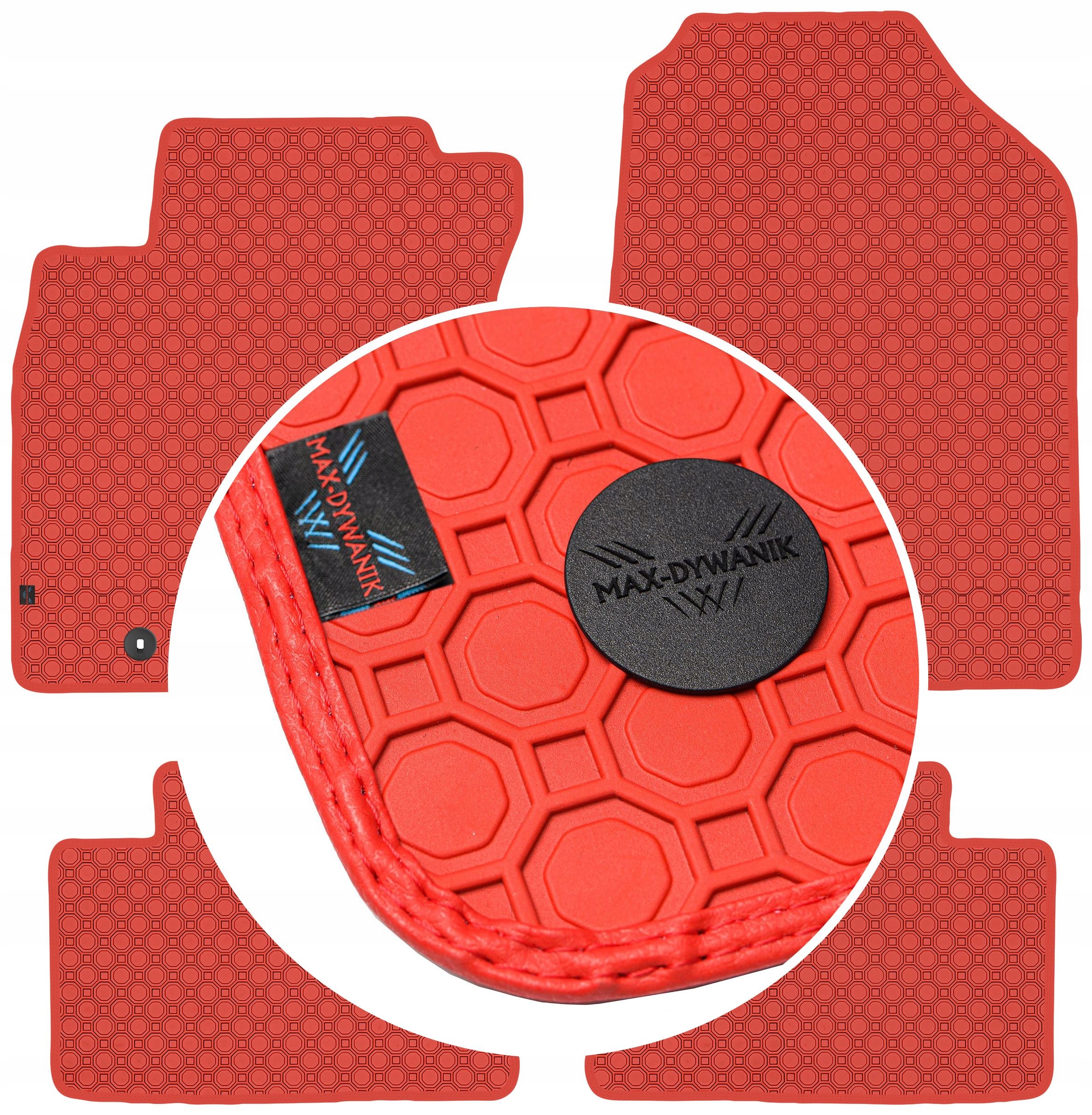 Kia Ceed III 2018 Koberce Červené