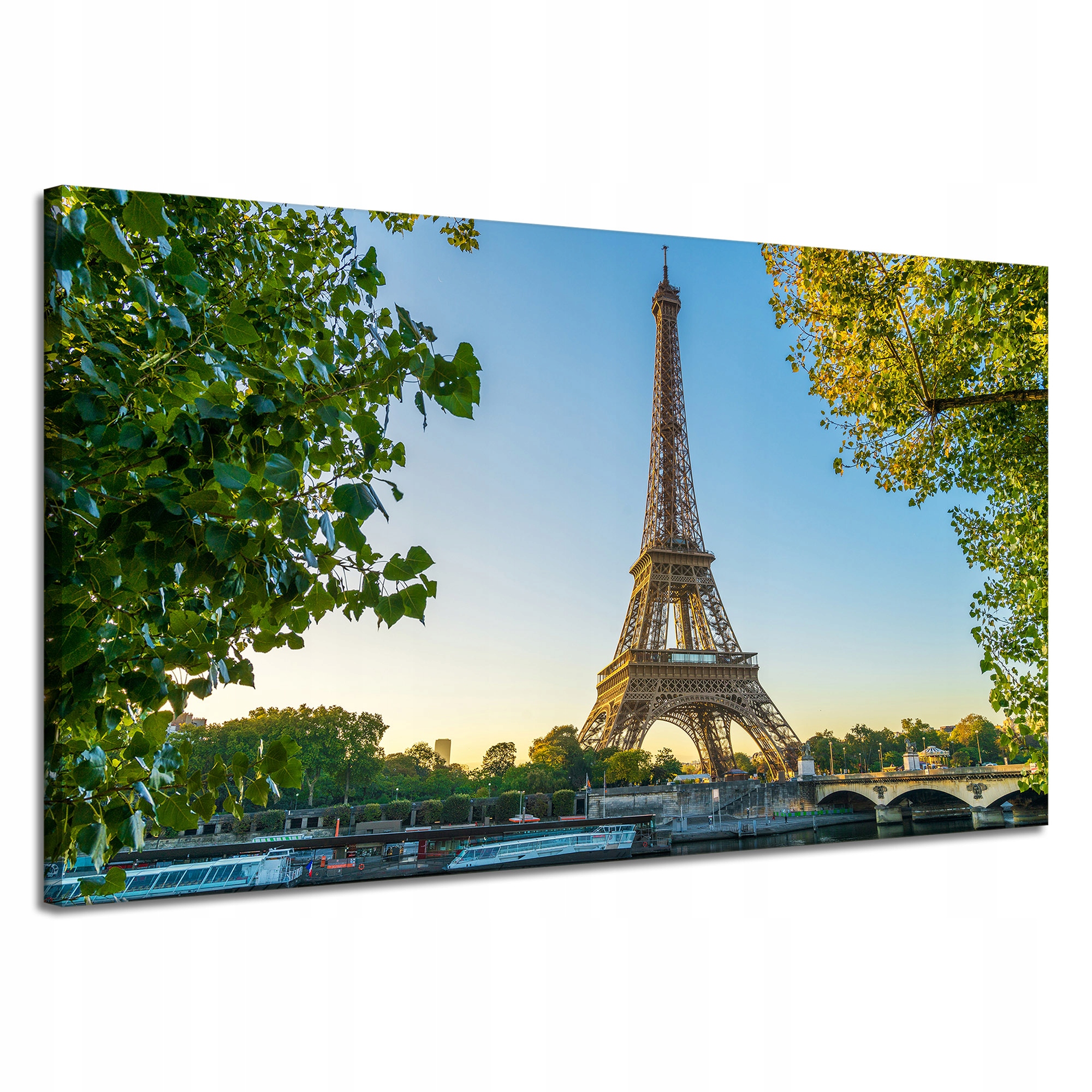 Obrazy na plátně Architektura Eiffelova věž 120X70