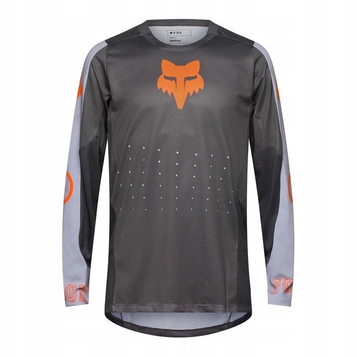 Mikina cross Fox Ranger Air Offroad Pewter sivá oranžová fluo Darčeky
