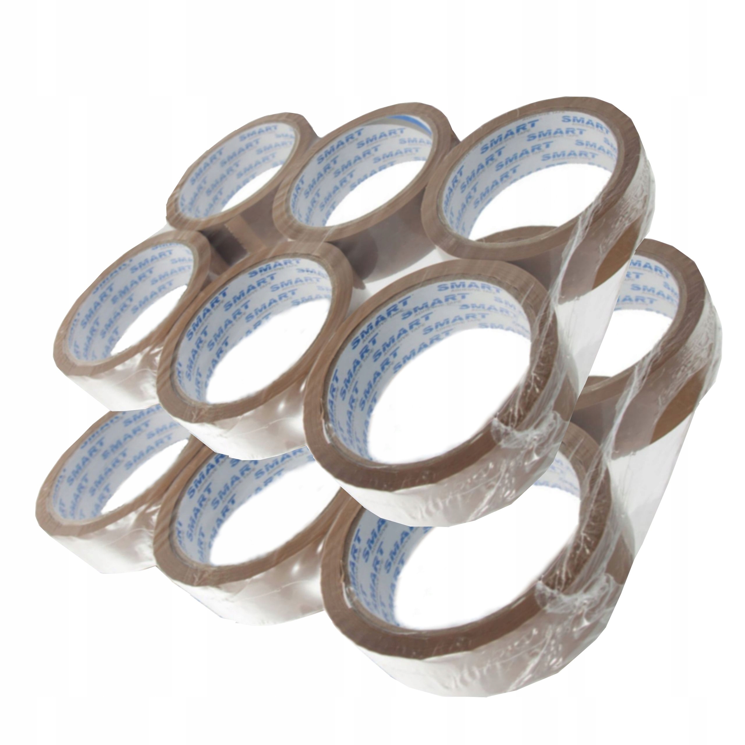 

Taśma Klejąca Smart Brązowa Pakiet 12 Rolek