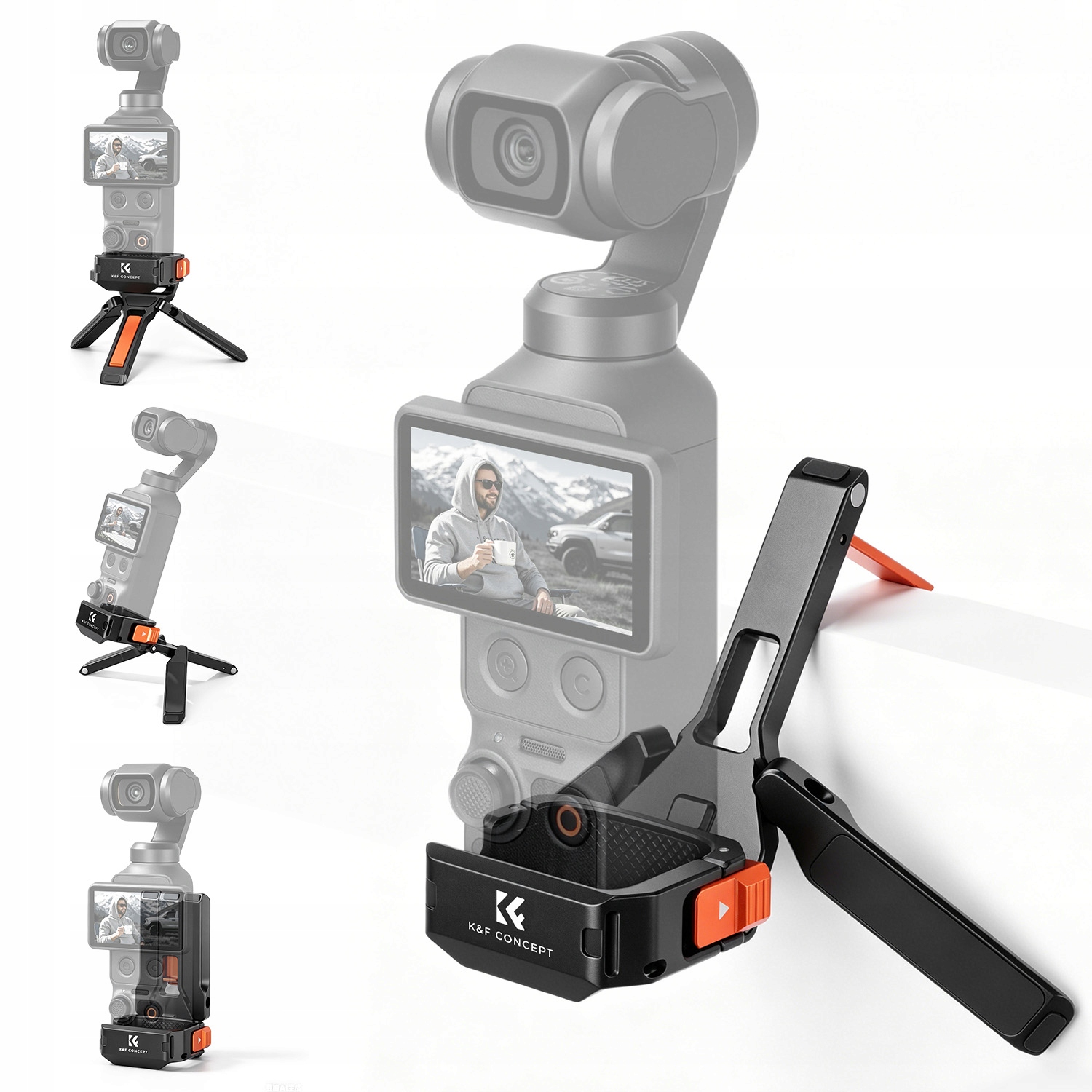 Obudowa Uchwyt Magnetyczny Statyw Mocowanie Magnes do Dji Osmo Pocket 3 4