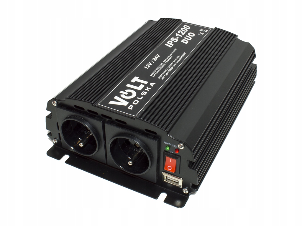 Menič Volt Polska IPS-1200 Duo 12V 24V/230V 600X1200W