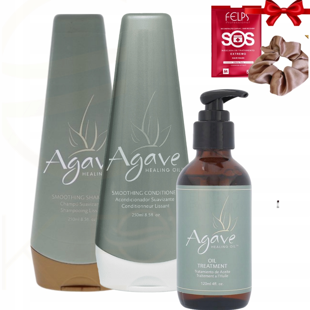 AGAVE HEALING ZESTAW PO NANOPLASTII KERATYNIE