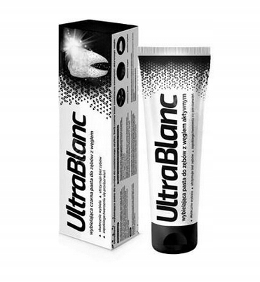 

Ultrablanc Czarna pasta do zębów wybielająca 75 ml