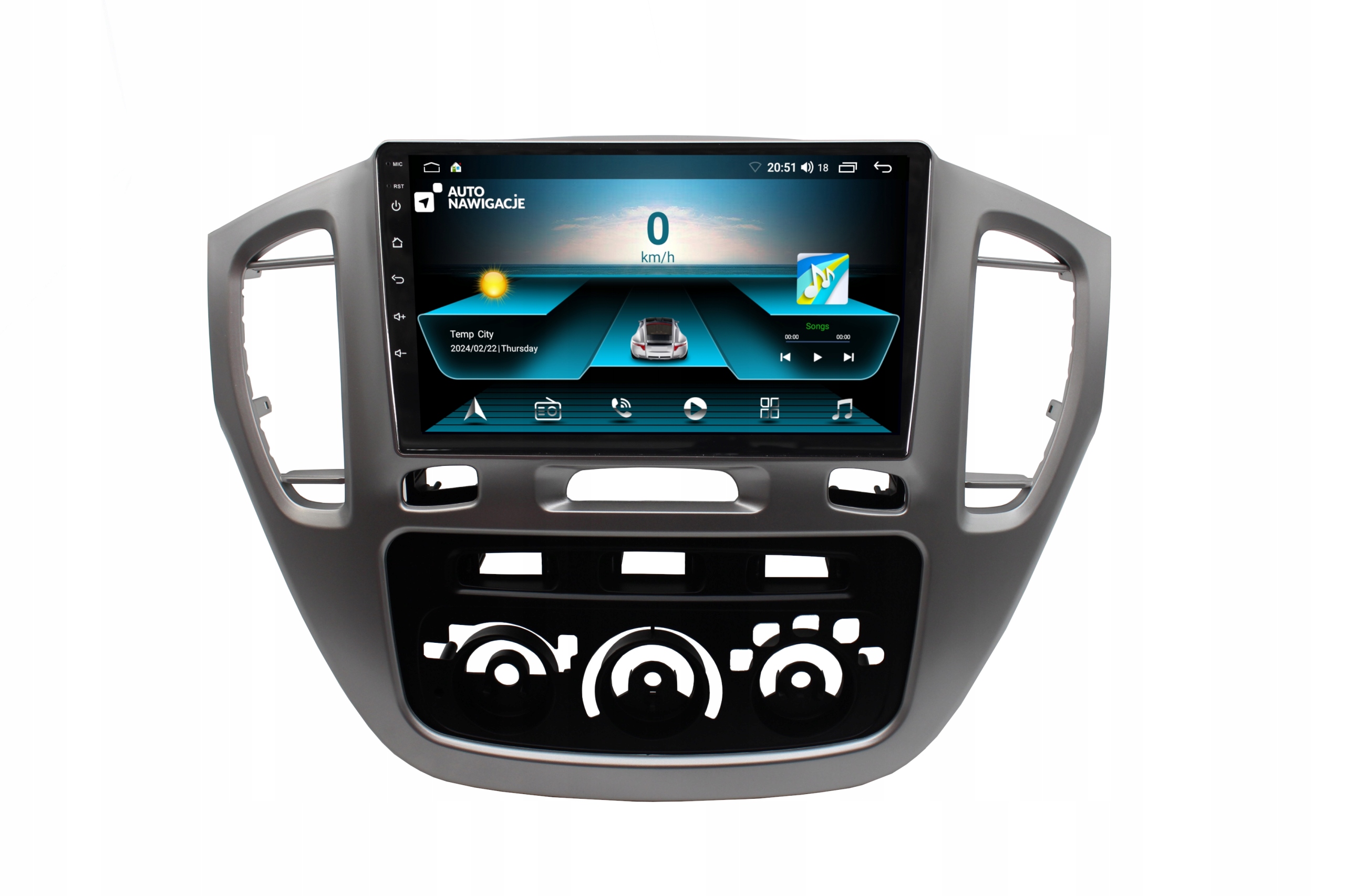 Gps Navigace Toyota Highlander 2000-2007 Android 2/64 Gb