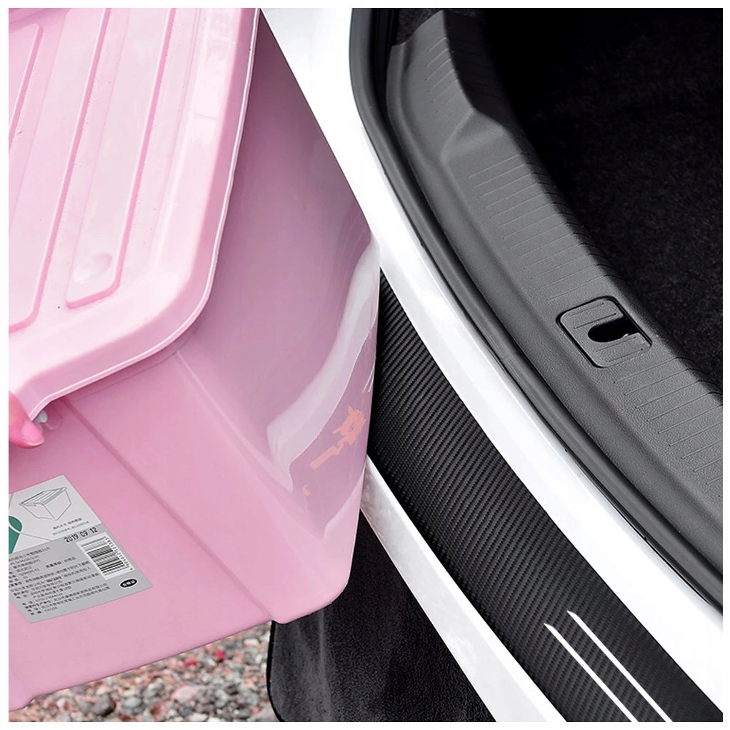 NAKLEJKA FOLIA OCHRONNA ZDERZAK SKODA OCTAVIA Strona zabudowy tył