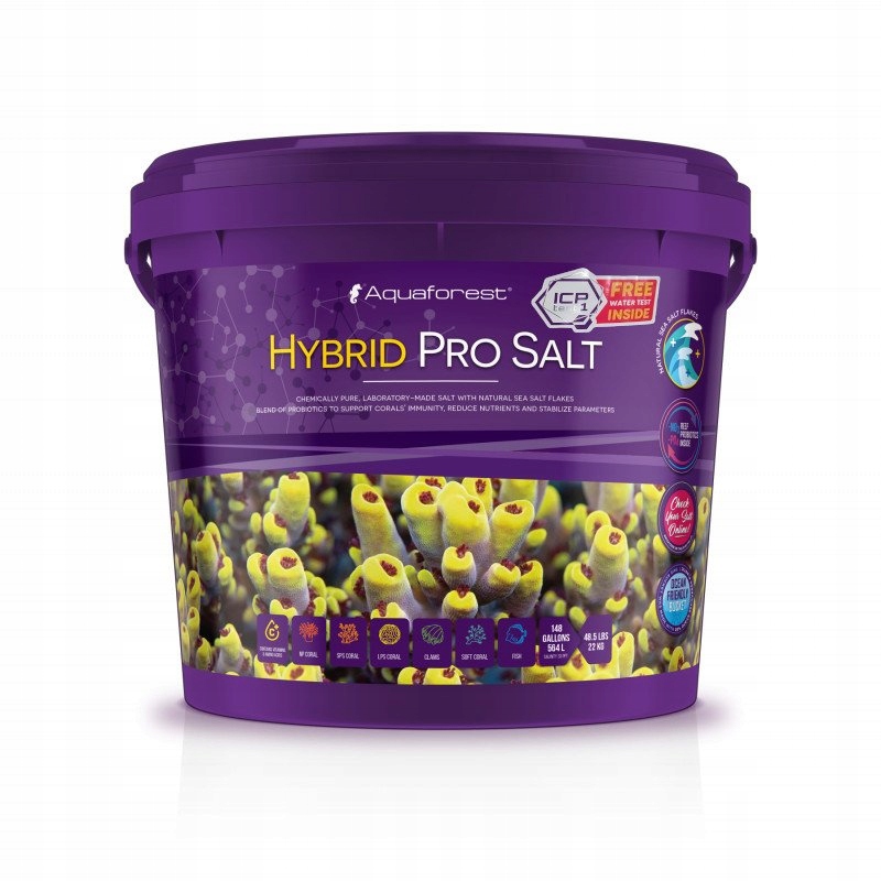 Af Hybrid Pro Salt 22 kg Test Icp Bonus Mořská sůl