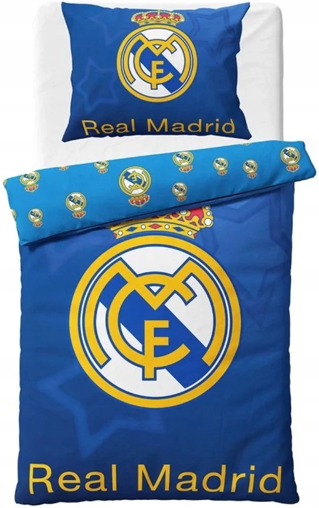 Bavlněné ložní povlečení Fc Real Madrid Blue Stars