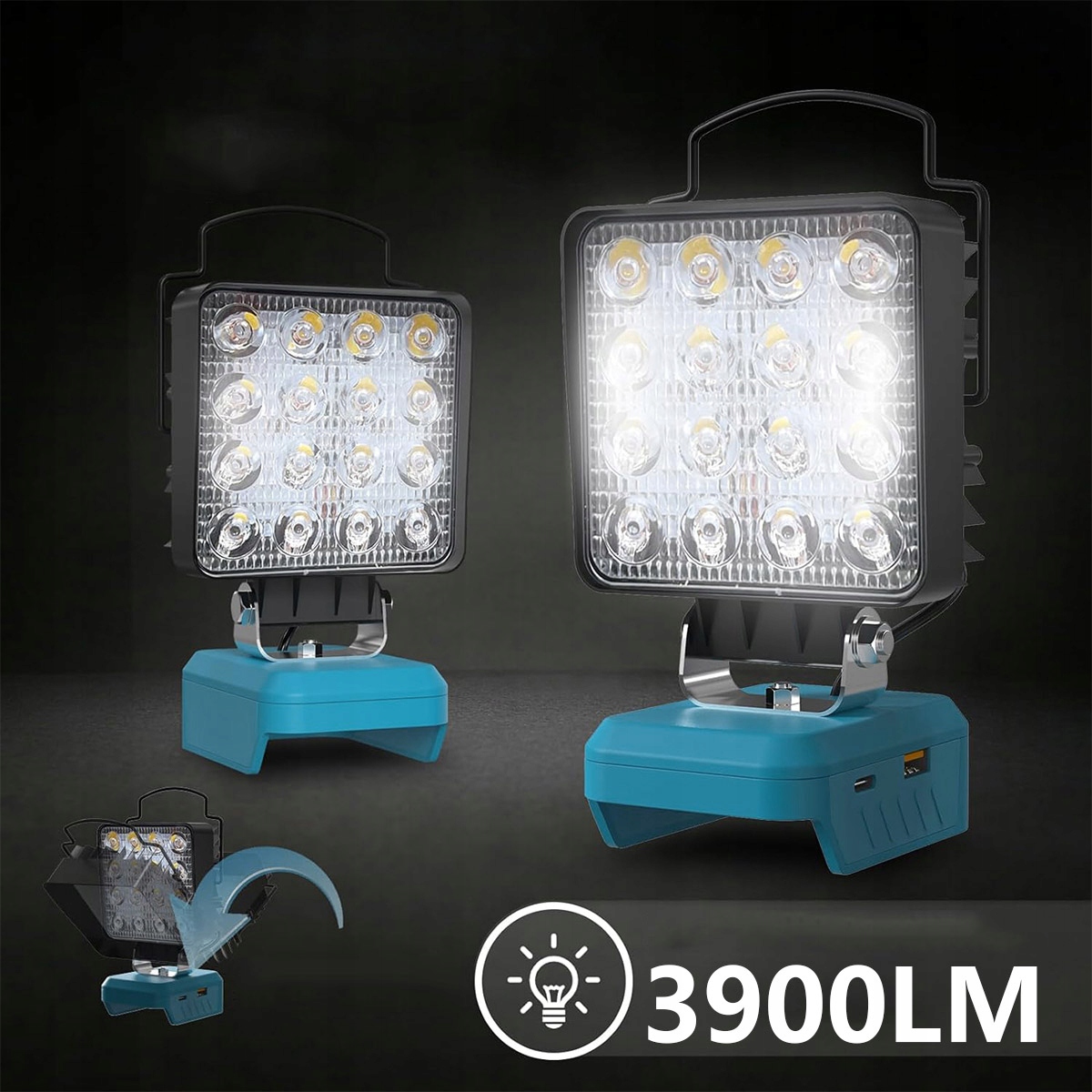 LAMPA DO BATERII BOSCH PRO 18V 16LED HALOGEN ROBOCZY Kod producenta 6942391279679