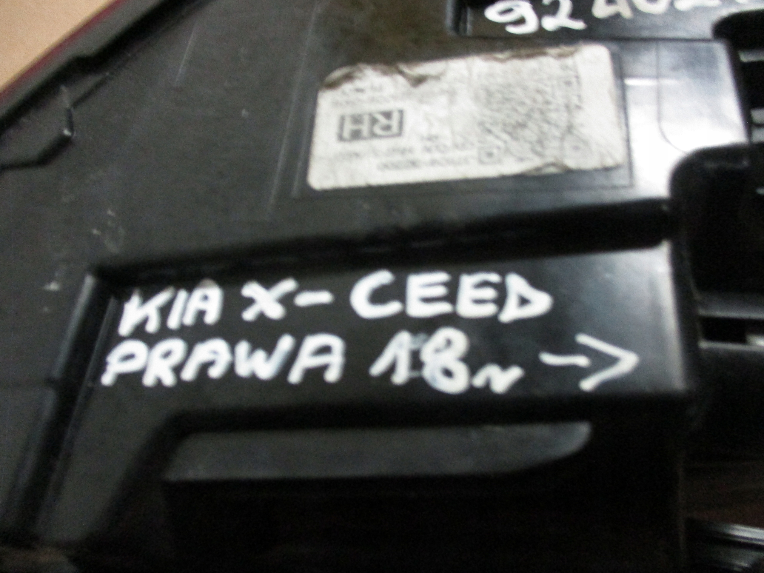 light right rear part rear Kia X- Ceed 18r- 92402J7350