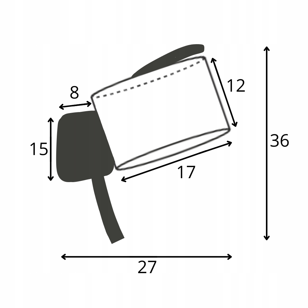 Kinkiet lampa ścienna abażur LED E27 kinkiet ścienny fioletowy Marka Volta Light Factory