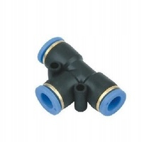 

2szt Trójnik PE04 złączka wtykowa wąż 4mm