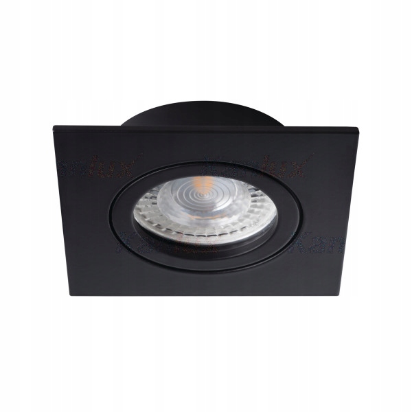 

Lampa sufitowa punktowa Dalla kwadrat czarny
