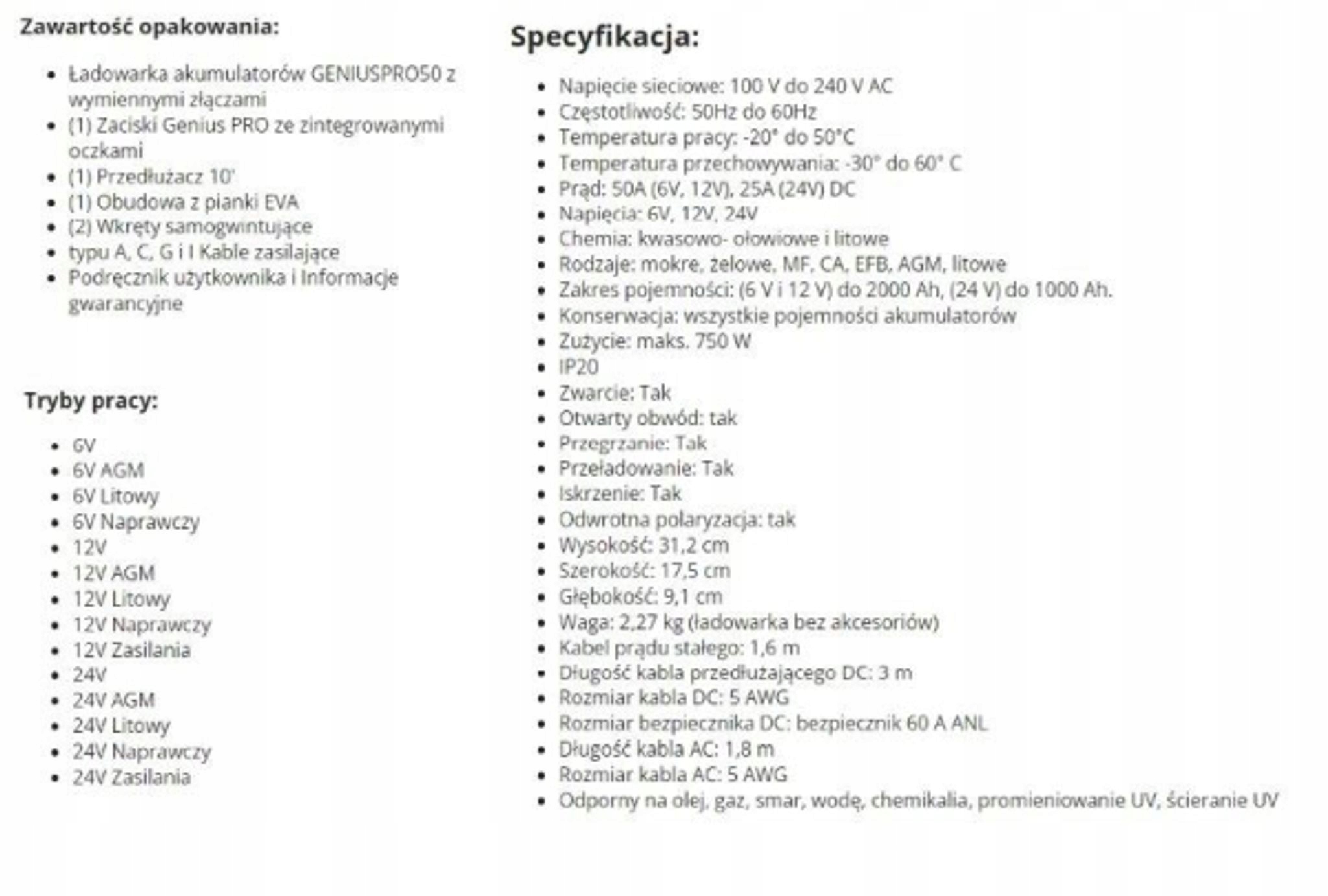Automatický Usměrňovač GENIUSPRO50 50A Noco Company GENIUSPRO50