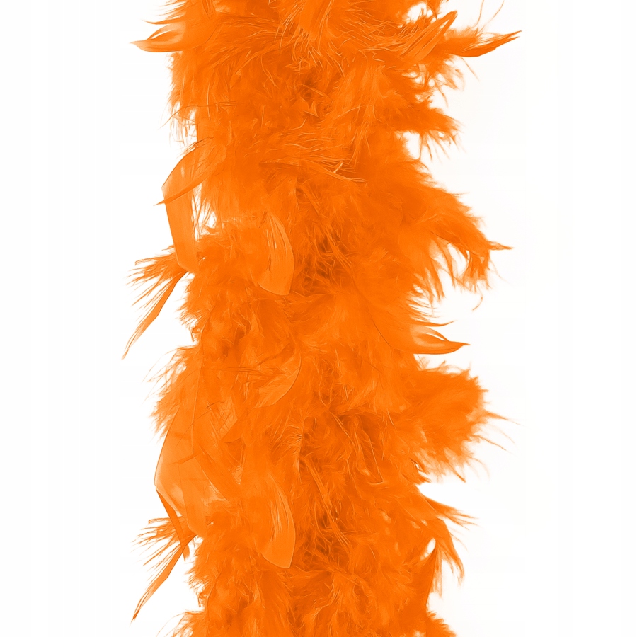 

Boa girlanda z piór 190cm Ciemna Pomarańczowa