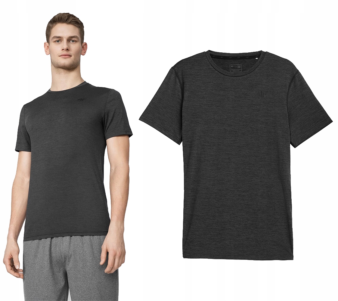

4F T-shirt Męska Koszulka Treningowa Termo TSMF352